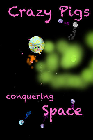 Crazy Pigs conquering Space - The new iPhone / iPad Touch /iPad Game from Mobilutions.eu